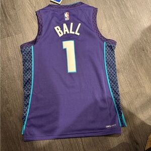 Nike Purple and Teal Kids Jersey